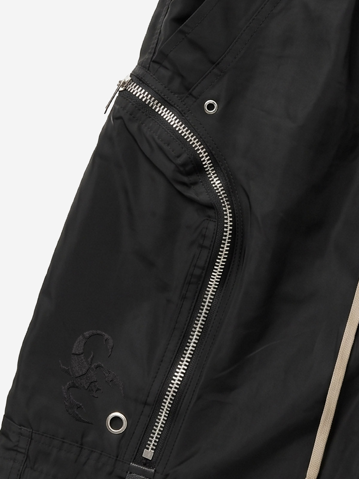 Zip Functional Techwear Shorts