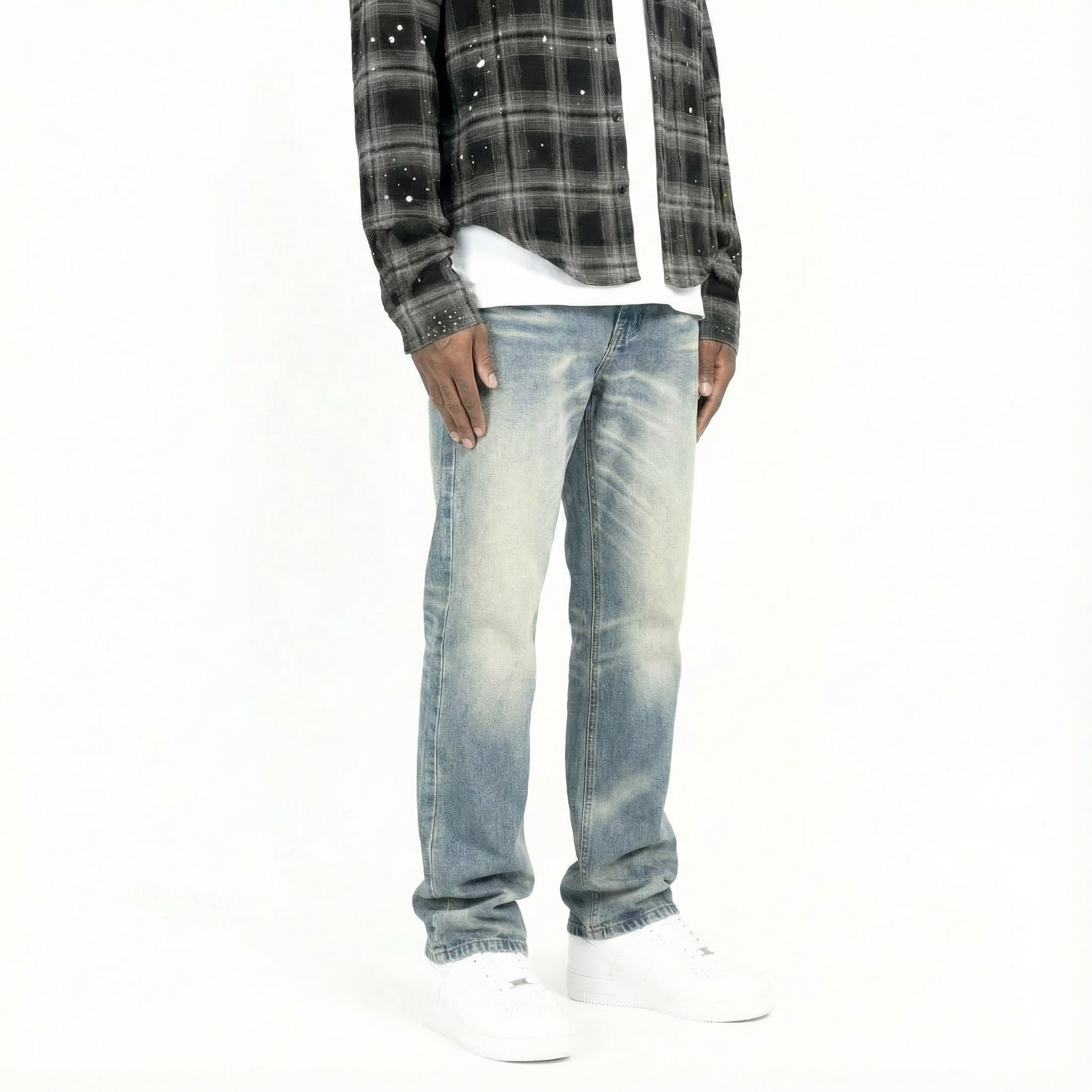 Straight Denim | Ice Blue