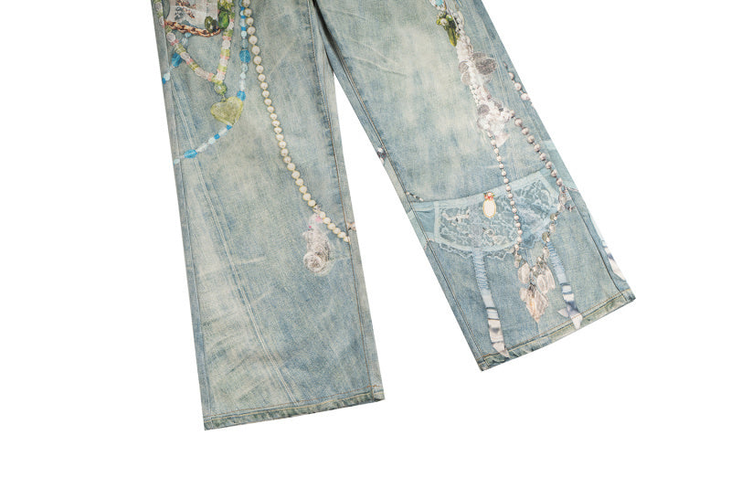 Straight Denim | Pearls