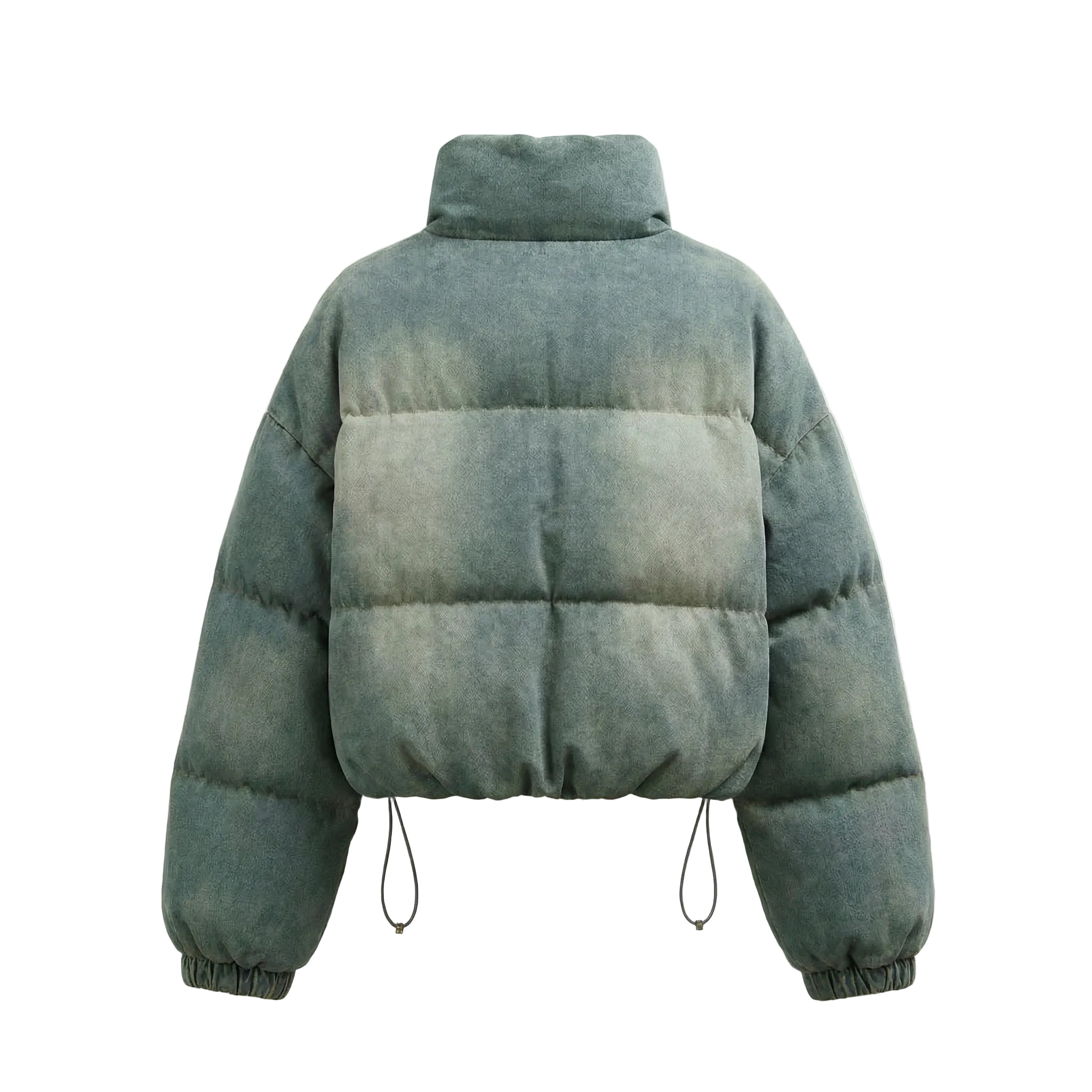 Denim Puffer Jacket