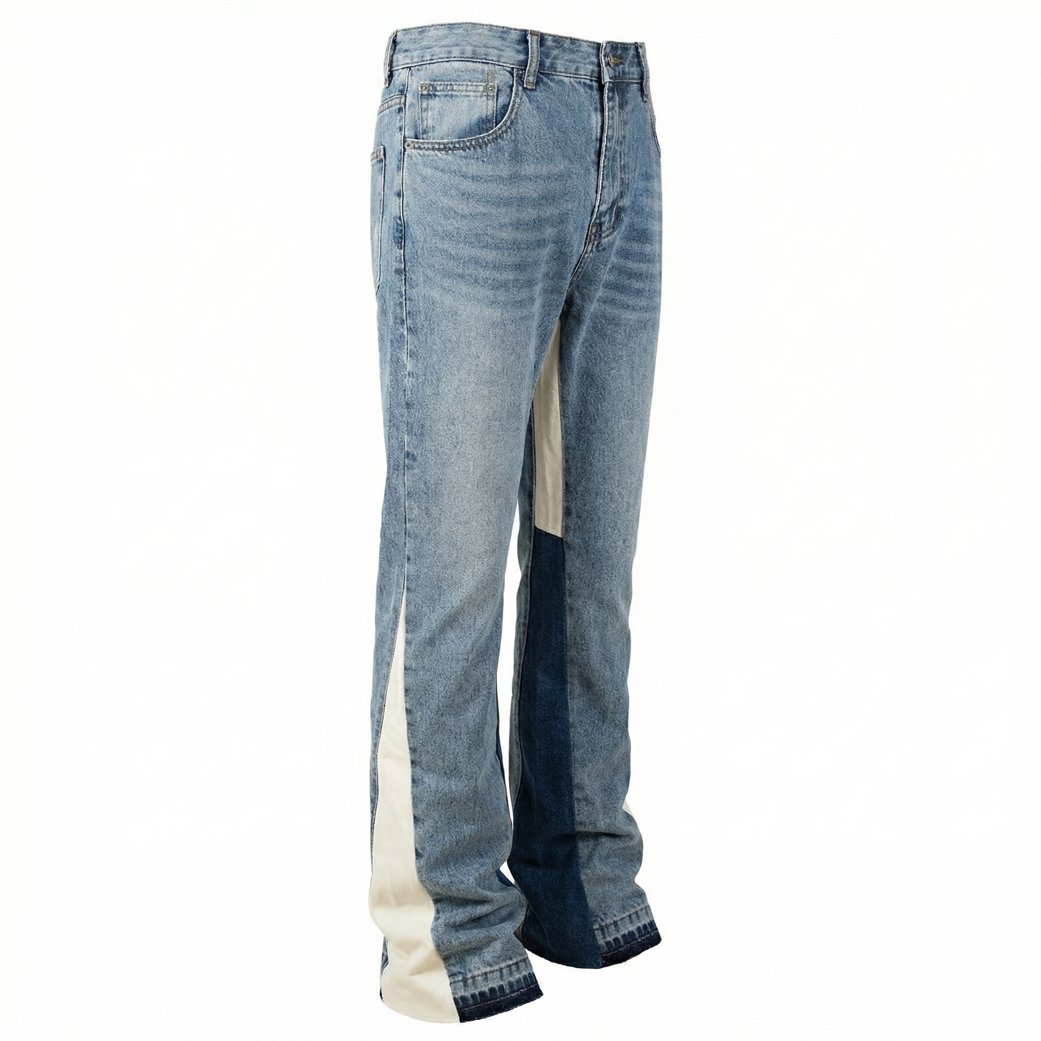 Flare Denim V2 - Paneled Indigo