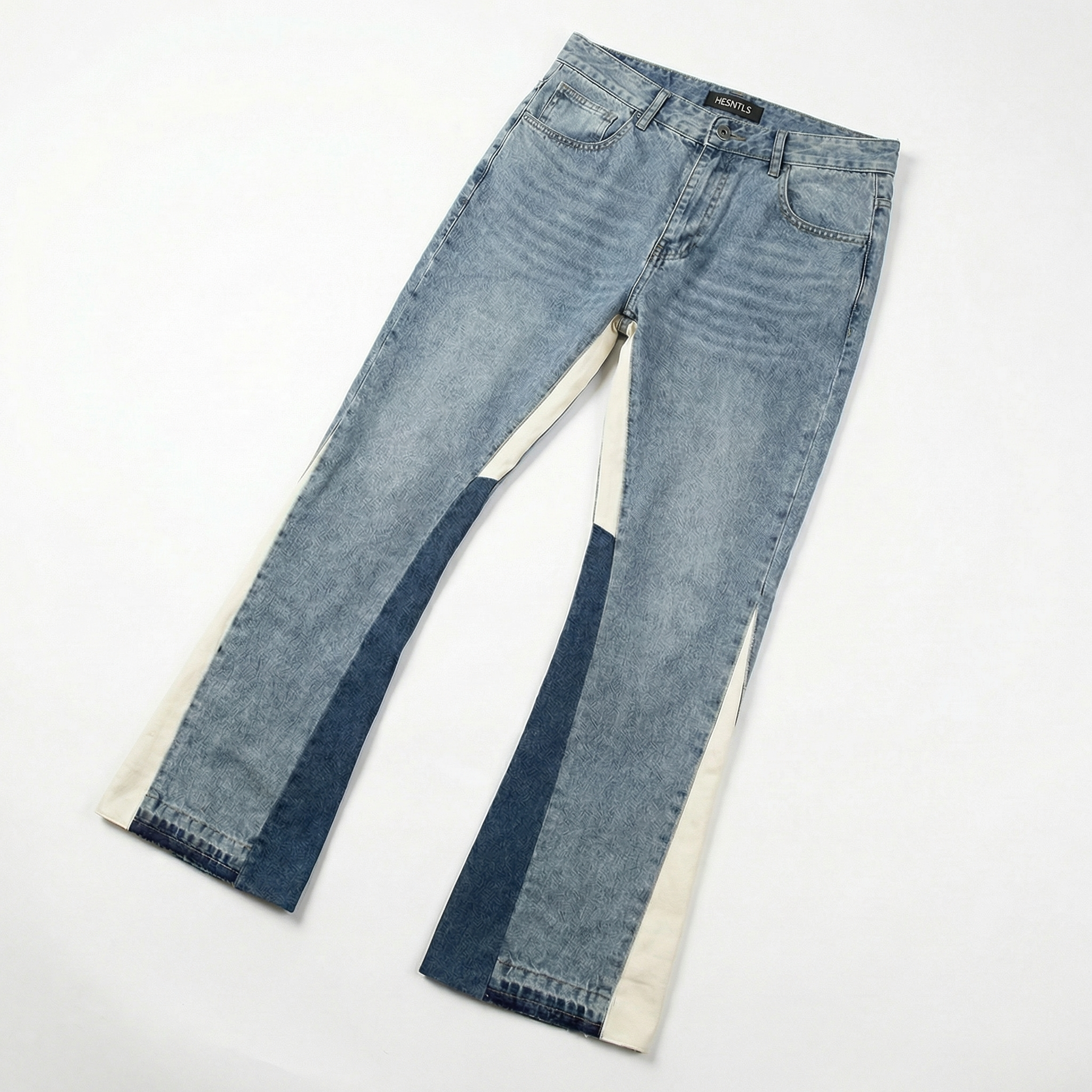 Flare Denim V2 - Paneled Indigo
