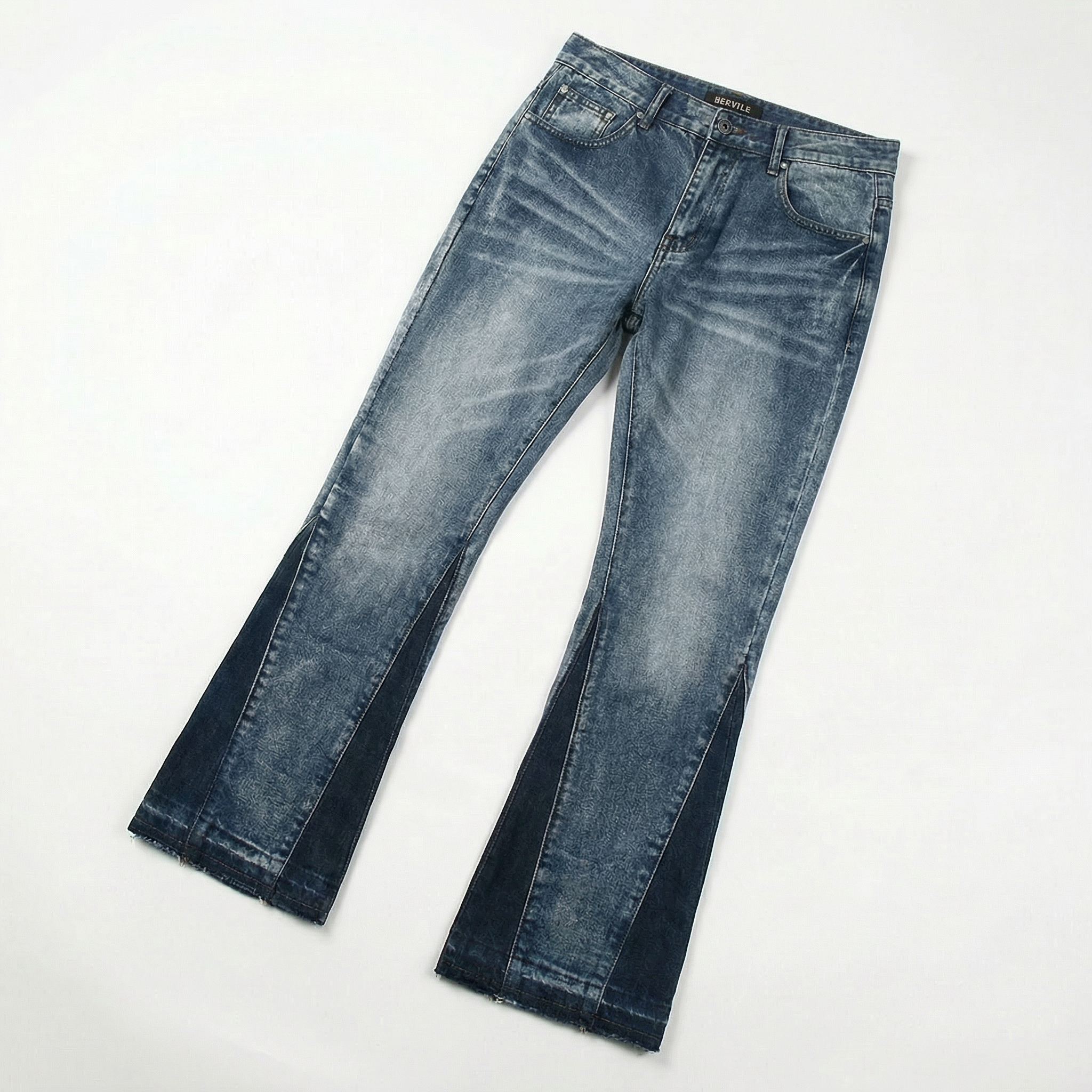 Flare Denim V2 - Dark Indigo