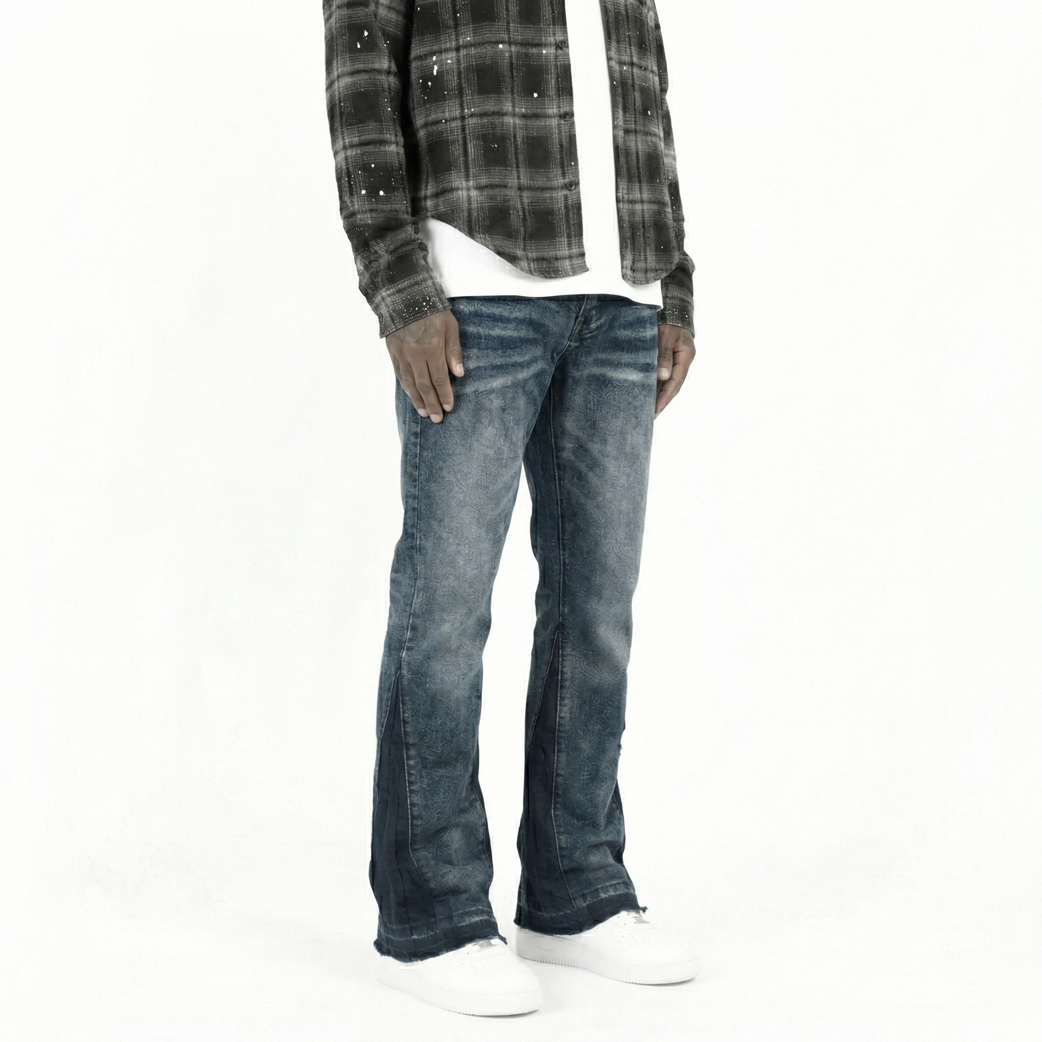 Flare Denim V2 - Dark Indigo